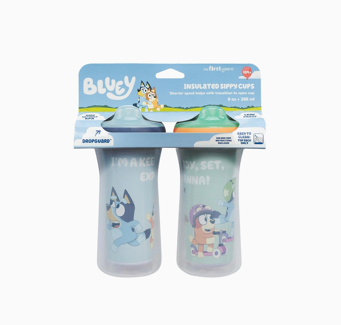 Bluey Insulated Sippy Cups