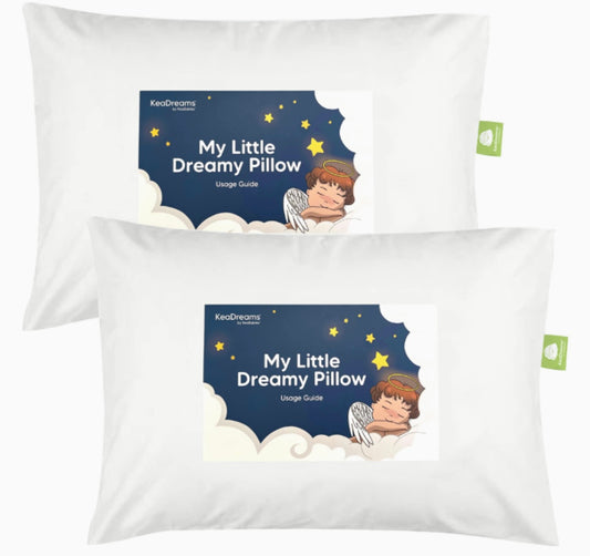 KeaBabies Toddler Pillow Pack of 2