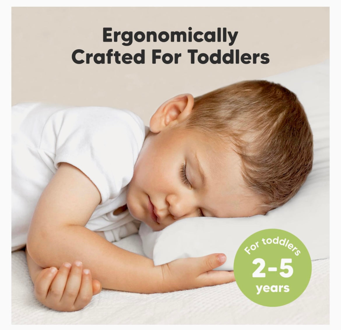 KeaBabies Toddler Pillow