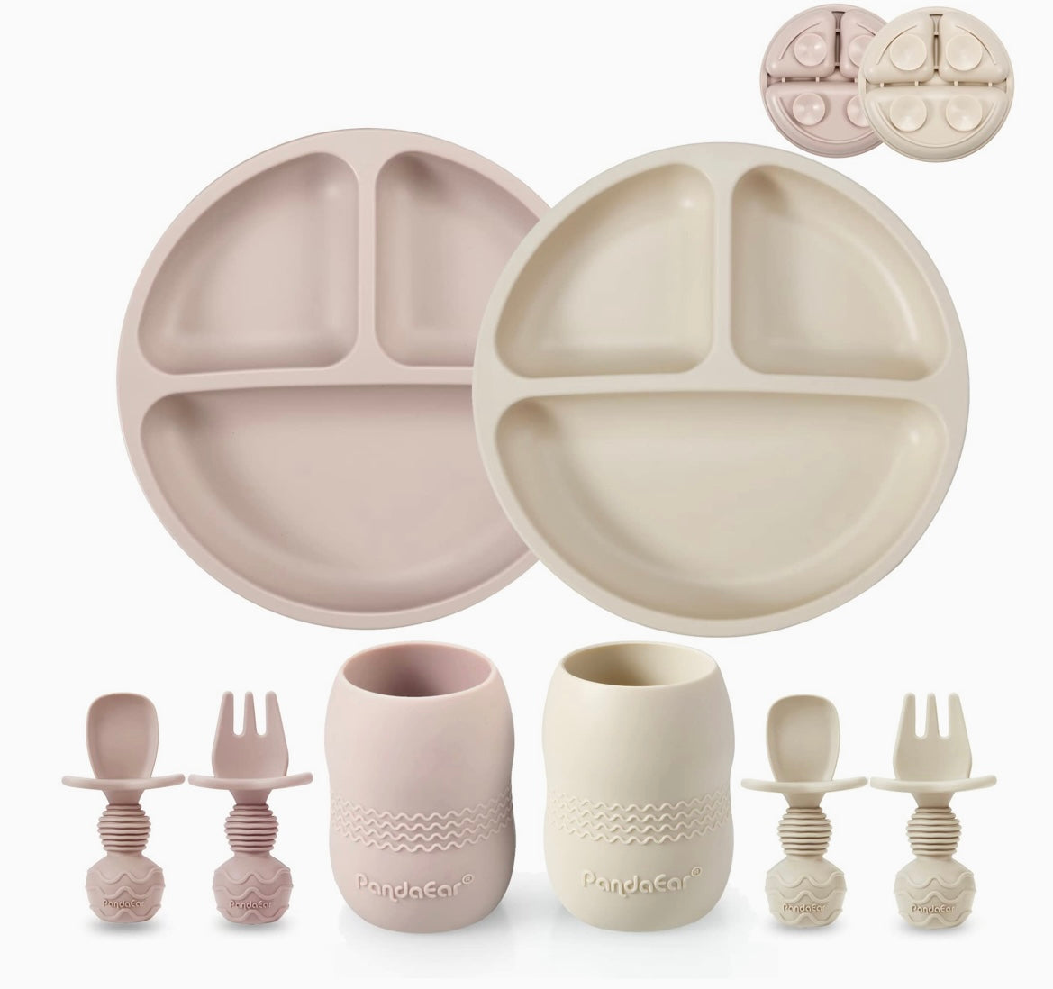 PandaEar Silicone Feeding Set