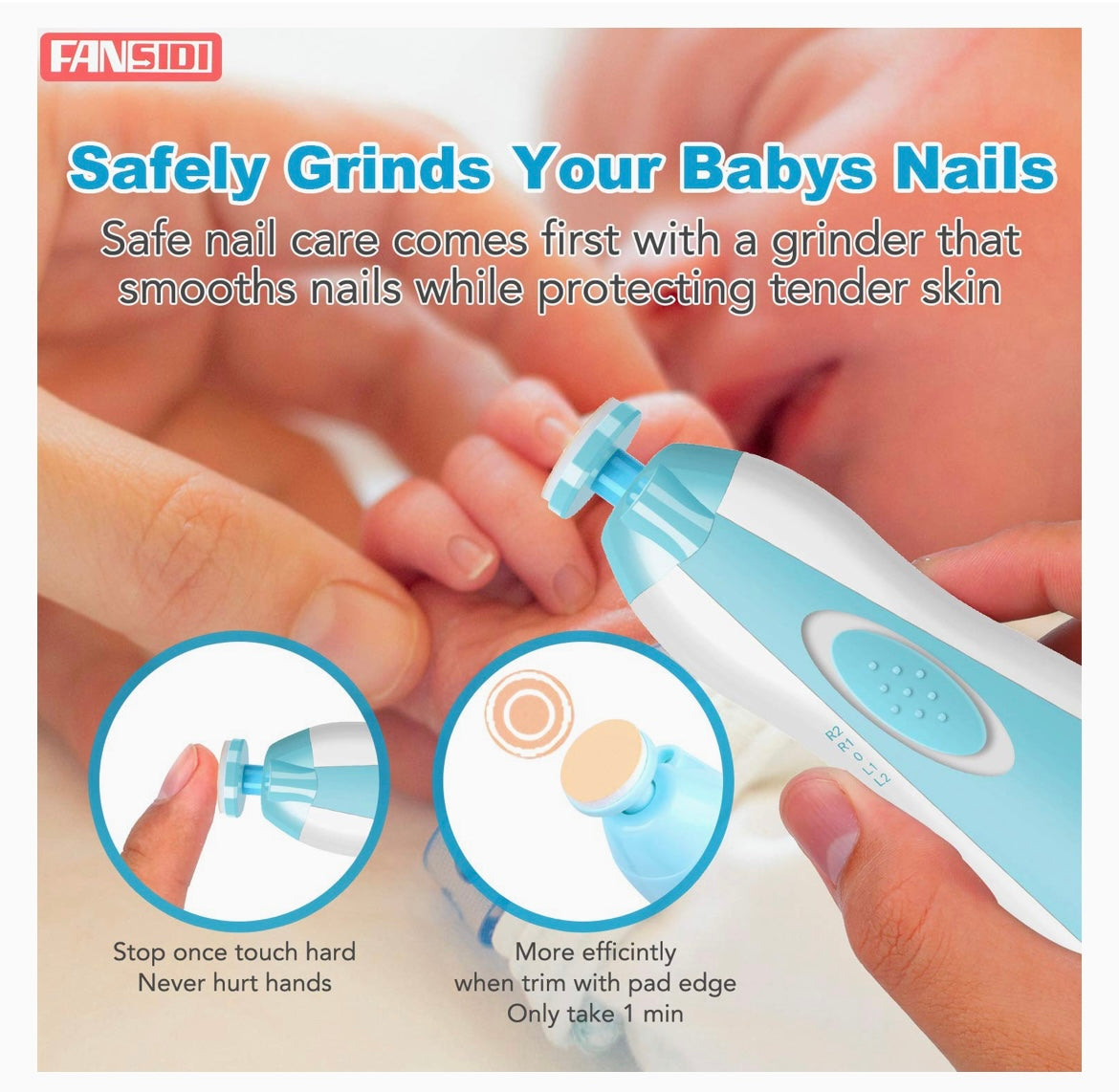 Fansidi Baby Electric Trimmer