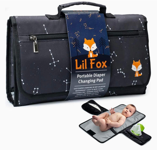 Lil Fox Portable Diaper Changing Pad