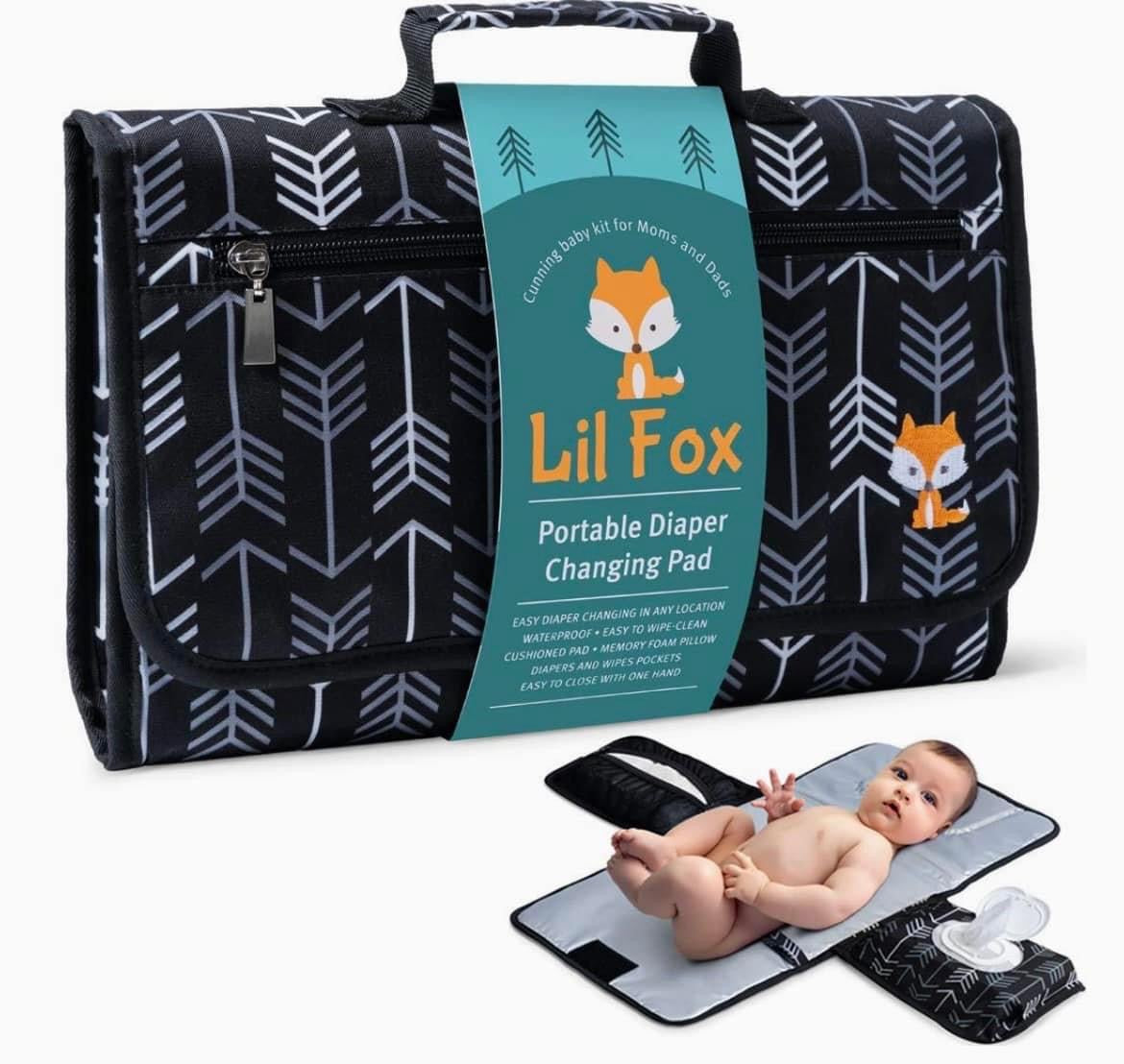 Lil Fox Portable Diaper Changing Pad