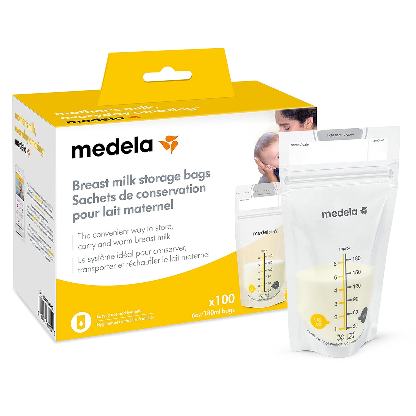 Medela breast milk storage bag